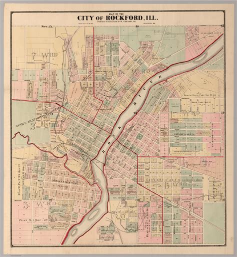 Rockford Il Map | Color 2018