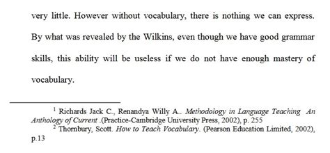 Cara Menulis Footnote Dari Jurnal Pada Karya Tulis Ilmiah