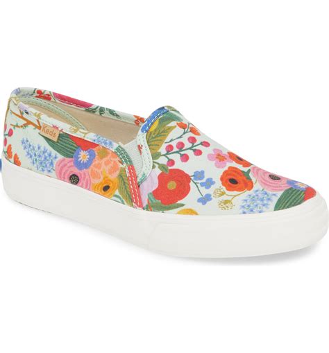 Keds® X Rifle Paper Co Double Decker Slip On Sneaker Women Nordstrom