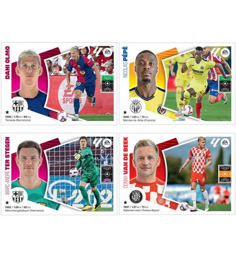 Panini LaLiga 2024 2025 Sticker Album 2 Displays 100 Tüten