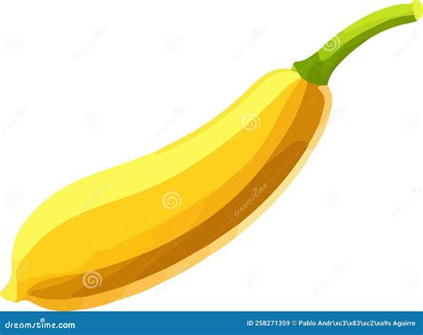 Banana Icon Vector Banana Icon Flat Banana Icon Stock Vector