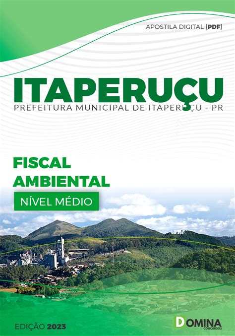 Apostila Concurso Pref Itaperu U Pr Fiscal Ambiental