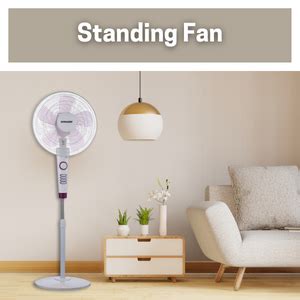 Sonashi Sf S Stand Fan White In Pedestal Fan With Speed