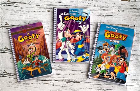 A Goofy Movie and Extremely Goofy Movie VHS Notebooks - Etsy