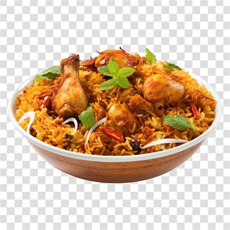 Png Handi Chicken Biryani Biryani Food Meal Premium Ai Generated Psd