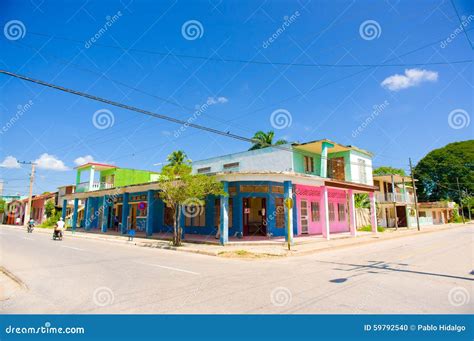 CIEGO DE AVILA, CUBA - SEPTEMBER 5, 2015: Downtown Editorial Image ...