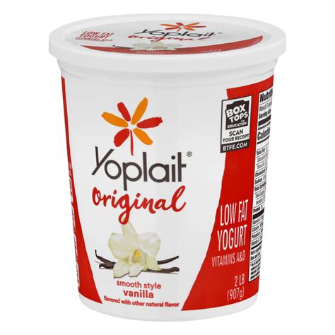 Yoplait Original Smooth Style Vanilla Low Fat Yogurt Hy Vee Aisles