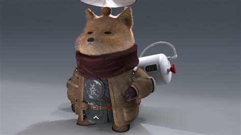 Artstation Tibetan Sand Fox（texture And Fur Version）