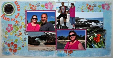 Random Memories Cruise Scrapbook Layouts Fun In The Sun Cruise