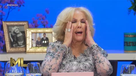 Cómo Lo Senté A Mi Mesa Mirtha Legrand Reaccionó Al Escuchar La Confesión De Un Invitado A Su