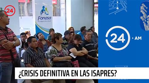 Experto en salud pública El sistema de isapres está en crisis