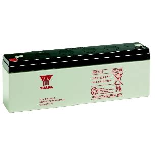 Batterie Plomb Acide NP 12V 2 3Ah Yuasa Matoselec