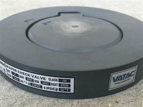 Single Disc Swing Wafer Check Valve