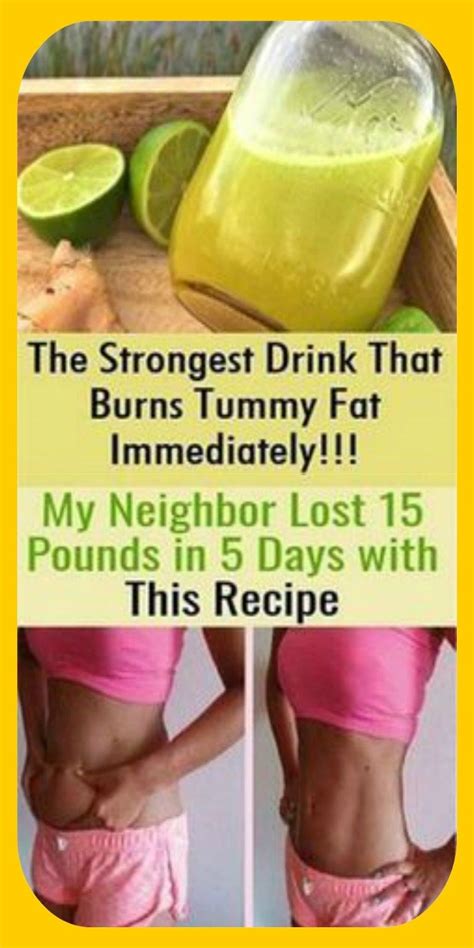 Weight Loss Juice Recipes Belly Fat Burning Drink