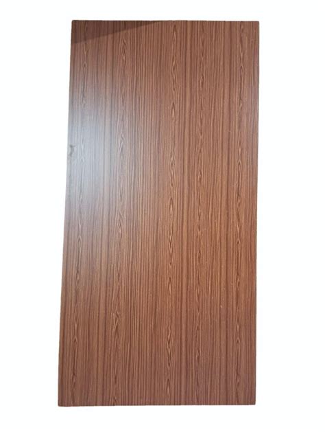 Brown Mm Teak Wood Pre Laminated Particle Board X Surface Finish