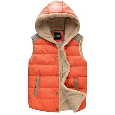 Zshow Womens Outerwear Vest Casual Thicken Qulited Winter Puffer Vest