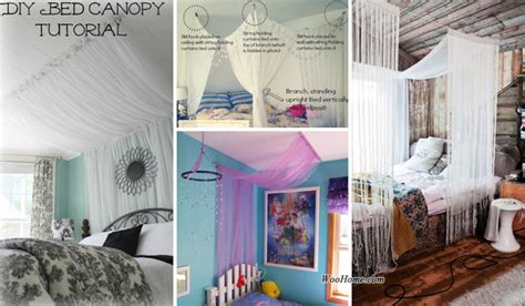 20 Magical DIY Bed Canopy Ideas Will Make You Sleep Romantic - WooHome