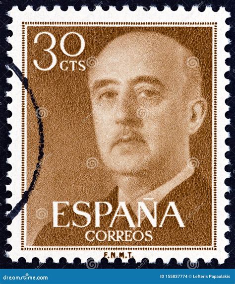 Spain Circa A Stamp Printed In Spain Shows A Portrait Of