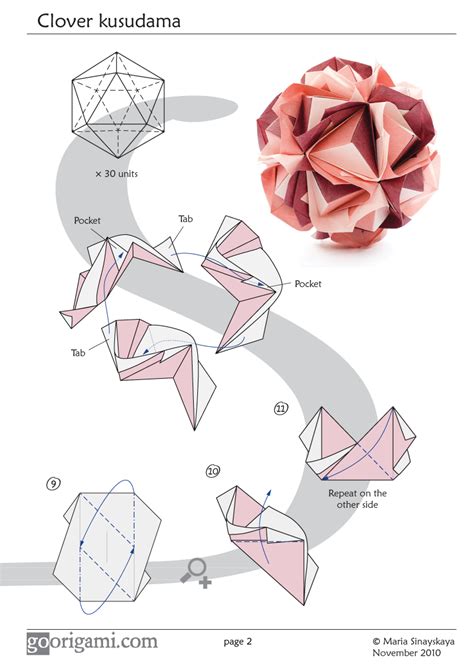 Origami Kusudama Balls Spheres Artofit