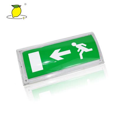 4w Plastic LED Emergency Exit Sign Fire Safety Exit Signs CE ROHS