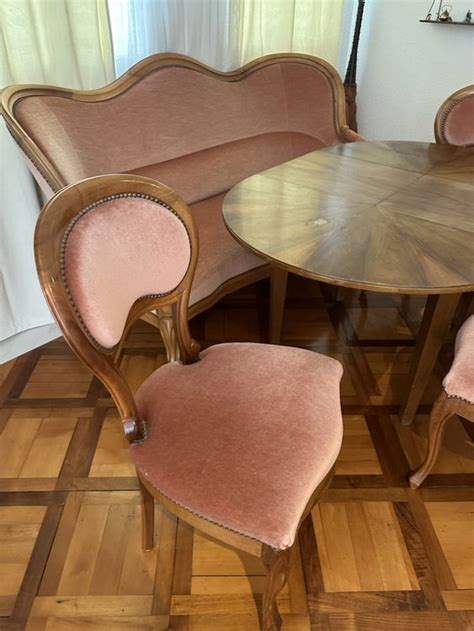 Stühle Louis Philippe Sofa und Tisch Kaufen auf Ricardo