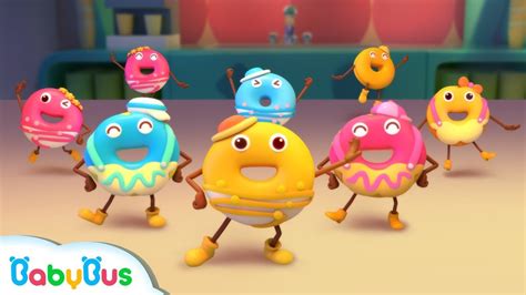 Colorful Donuts Love Dancing Kids Role Play Learn Numbers For Kids