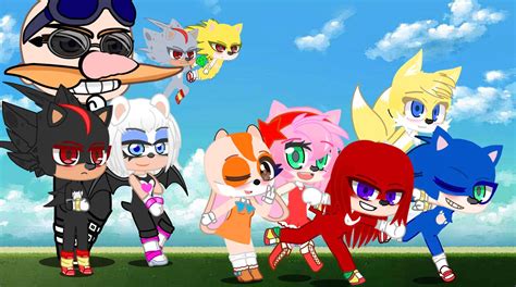 Sonic Characters Gacha Club