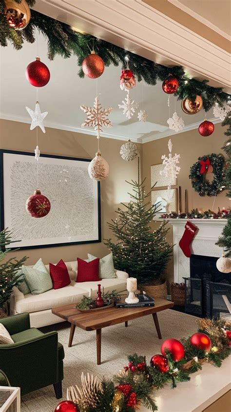 10 Easy Stylish Christmas Decor Ideas For Living Room Deck The Halls