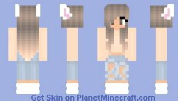 Werewolf girl Minecraft Skin