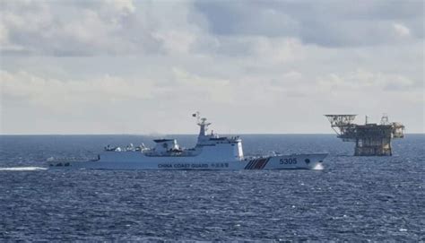 Video Kapal Pengawal Pantai China Di Dalam Perairan Sarawak