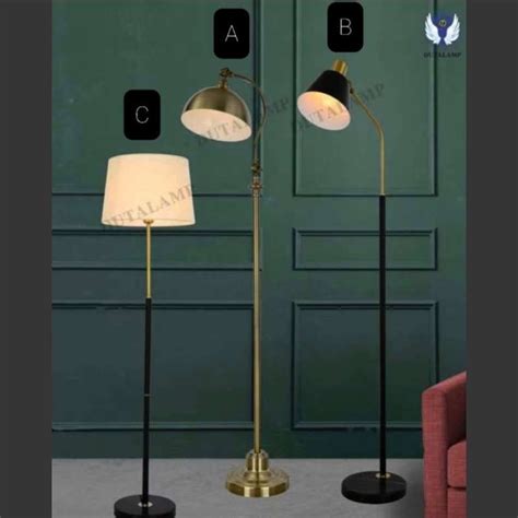 Promo Lampu Lantai Modern Floor Lamp Standing Lamp Lampu Hias