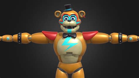 Fnaf Security Breach A 3d Model Collection By Randomfnafuserlol