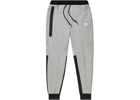 Nike Sportswear Tech Fleece Joggers Dark Grey Heather Black White Mens