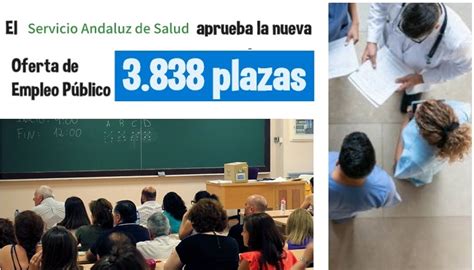 Plazas El Servicio Andaluz De Salud Sas Aprueba La Oferta De