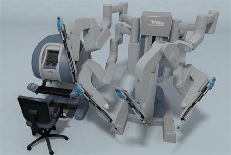 Obj Da Vinci Surgical Robot