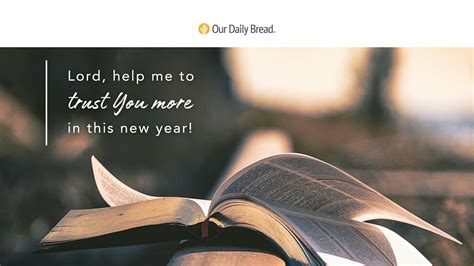 The Word And A New Year Audio Reading Our Daily Bread Devotional January 1 2022 Youtube