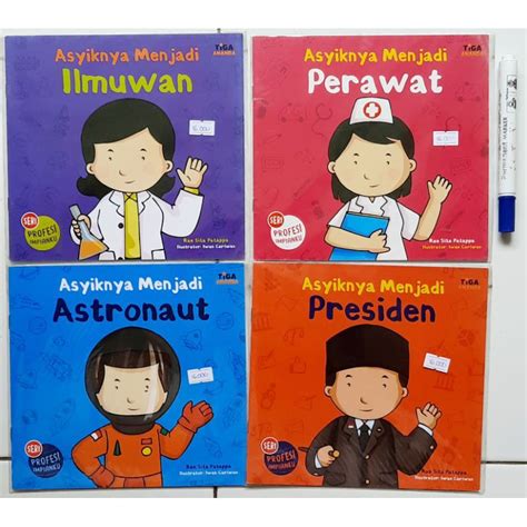 Jual Buku Cerita Anak Seri Mengenal Seperti Apa Profesi Dan Cita Cita