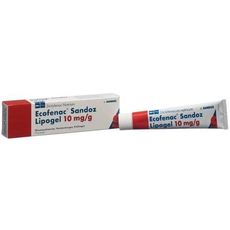 Ecofenac Sandoz Lipogel Mg G Tb G