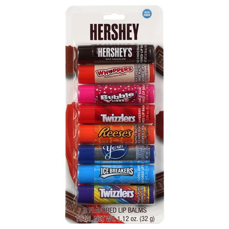 Hersheys Lip Balm 8 Pack