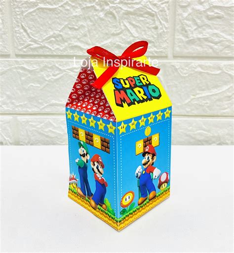 Caixa Milk Super Mario Bros Elo Produtos Especiais