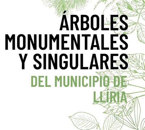 Llíria publica un catálogo de Árboles Monumentales y Singulares del