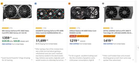 GeForce RTX 3060 Is Currently Best Selling GPU On Newegg