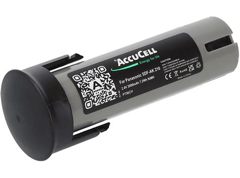 ACCUCELL Akku passend für SDF AK 210 EY9021B 3 0Ah NiMH Nickel