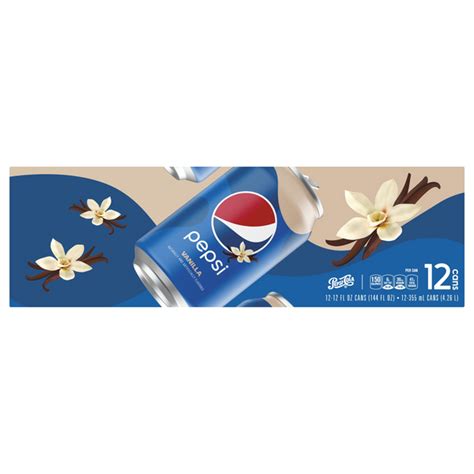 Save On Pepsi Vanilla Cola Soda 12 Pk Order Online Delivery Stop Shop