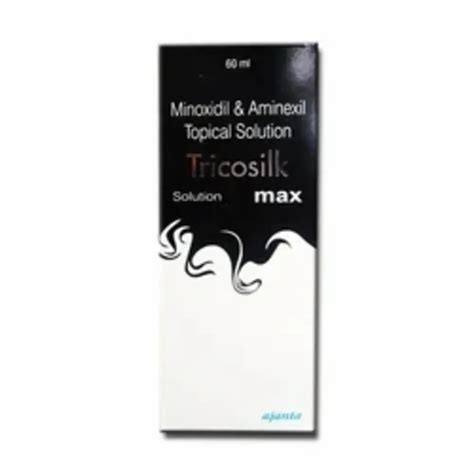 Tricosilk Minoxidil And Aminexil Topical Solution Packaging Type Box