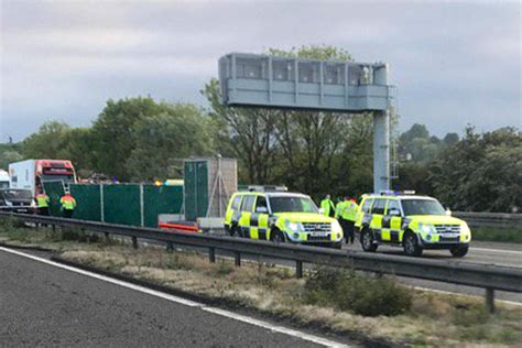 M6 Crash Horror As Five Dead And One Fights For Life After Sickening