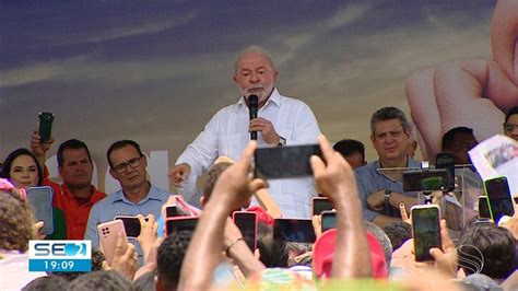 Lula Visita Obras De Duplica O Da Br Em Sergipe E Anuncia Retomada