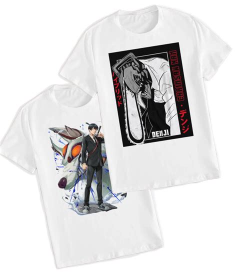 Chainsaw Man Anime Graphic Print Oversized T Shirt Lazada PH