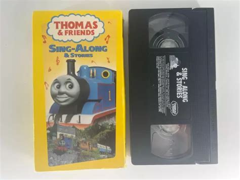 THOMAS THE TANK Engine VHS Sing Along Stories VHS 1997 5 54