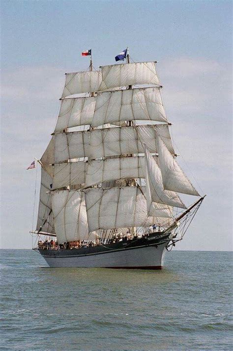 Three Masted Barque Elissa Built In Aberdeen Scotland Uk In 1877